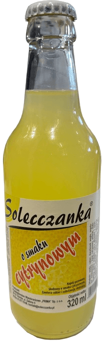 Solecczanka Napój Gazowany o smaku Cytrynowym