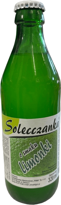 Solecczanka Napój Gazowany o smaku Limonkowym